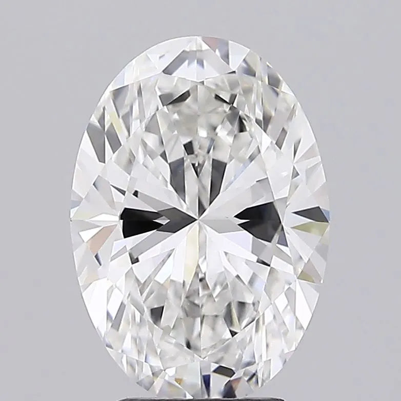 3.50ct Oval Lab Grown Diamond (Colour F, Clarity VVS2, IGI Certified)