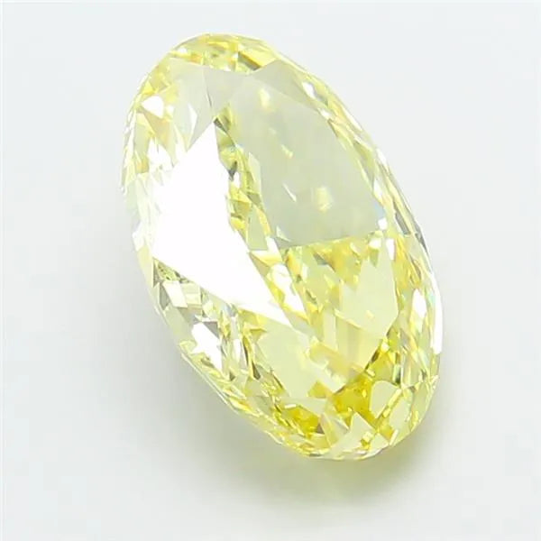 3.50ct Oval Lab Grown Diamond (Colour Fancy Intense Yellow, Clarity VS1, IGI Certified)