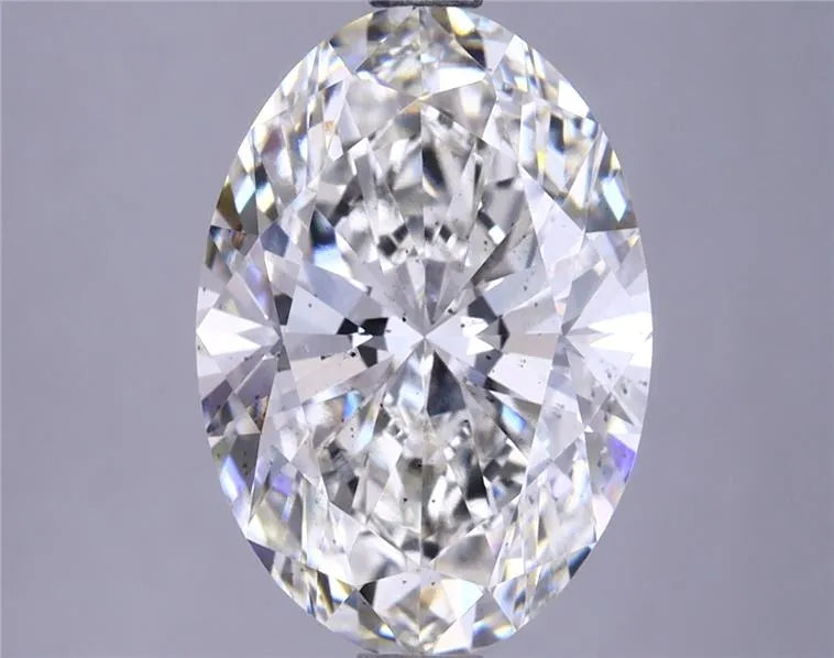 3.50ct Oval Lab Grown Diamond (Colour G, Clarity SI1, IGI Certified)
