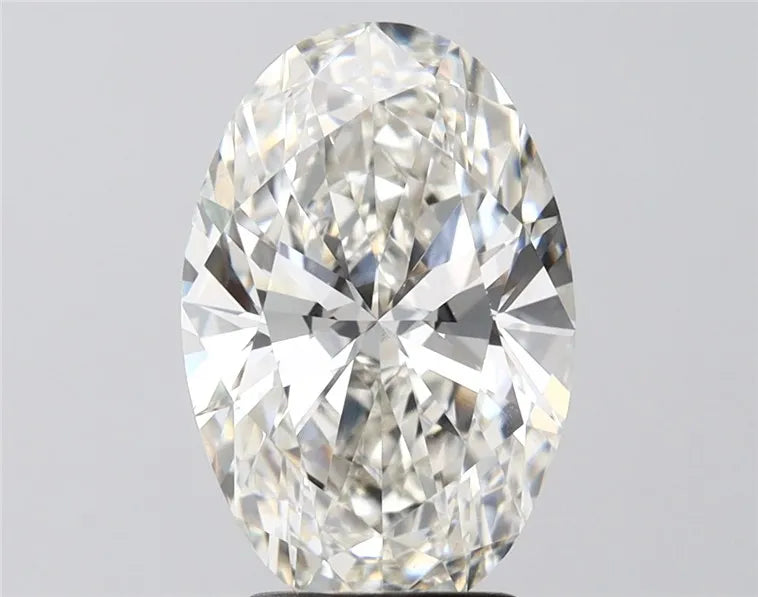 3.50ct Oval Lab Grown Diamond (Colour G, Clarity VS1, IGI Certified)
