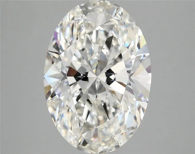 3.50ct Oval Lab Grown Diamond (Colour G, Clarity VVS1, IGI Certified)