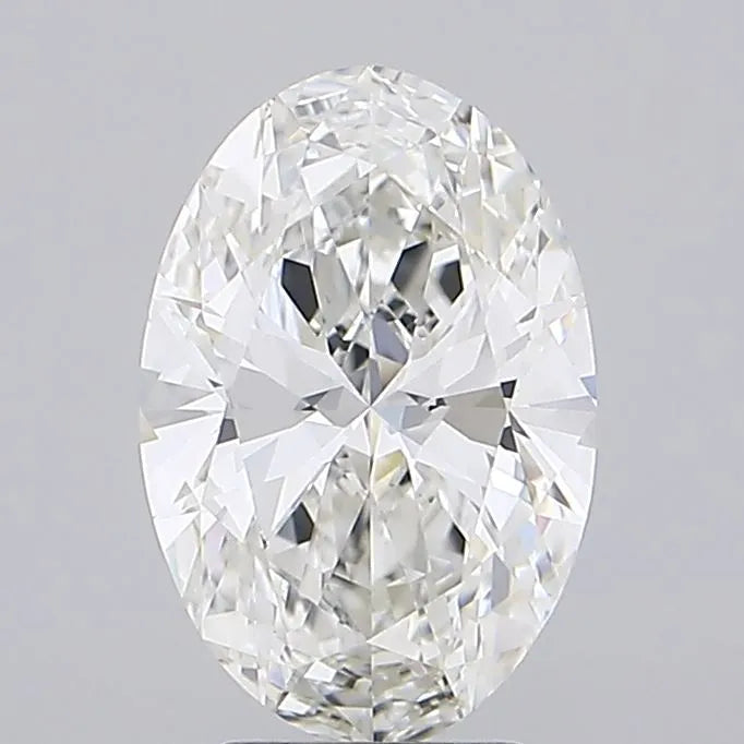 3.50ct Oval Lab Grown Diamond (Colour G, Clarity VVS1, IGI Certified)