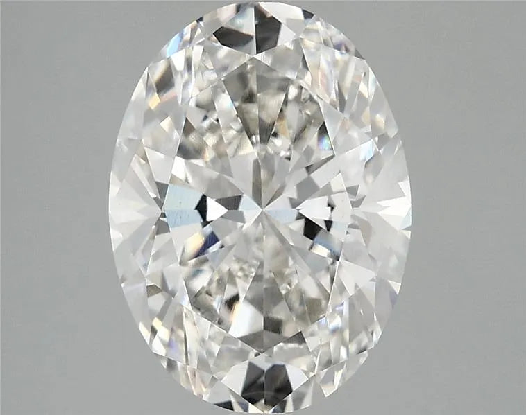 3.50ct Oval Lab Grown Diamond (Colour G, Clarity VVS2, IGI Certified)