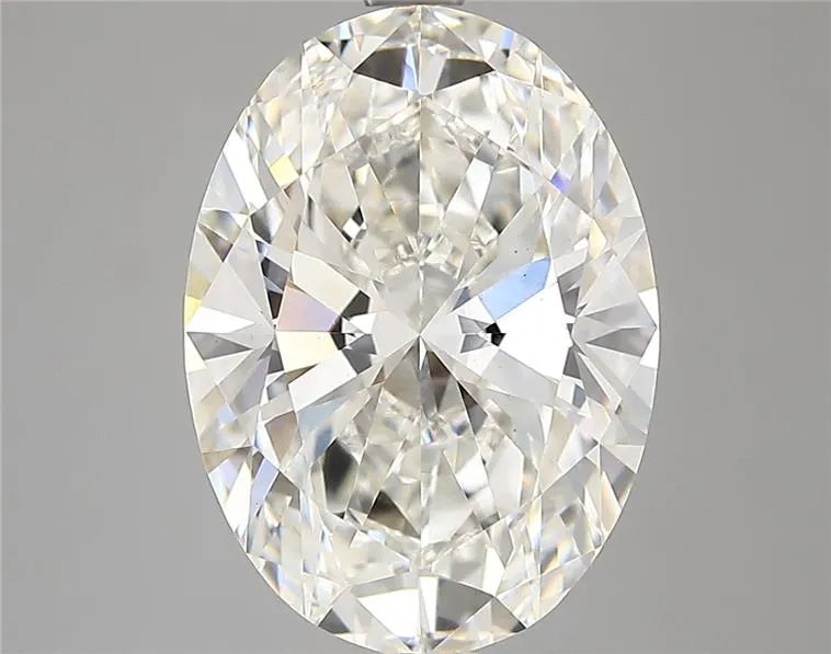 3.50ct Oval Lab Grown Diamond (Colour G, Clarity VVS2, IGI Certified)