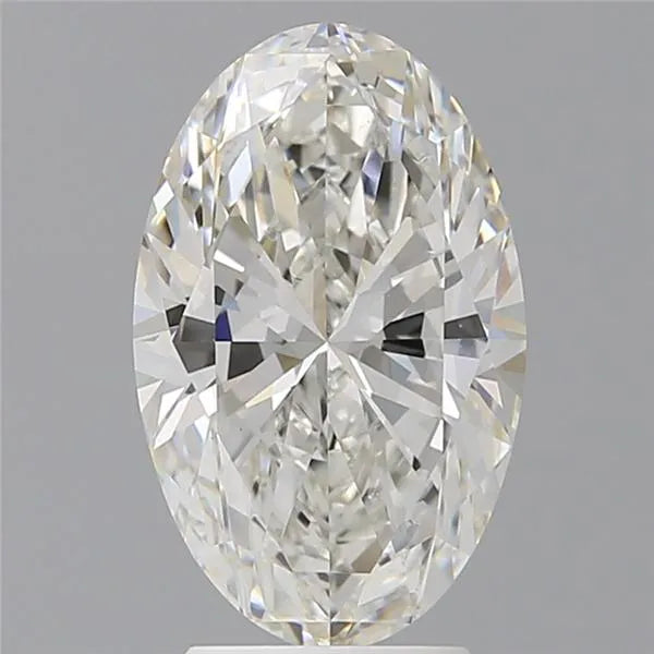 3.50ct Oval Lab Grown Diamond (Colour G, Clarity VVS2, IGI Certified)