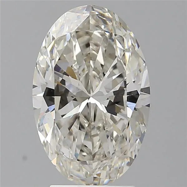 3.50ct Oval Lab Grown Diamond (Colour H, Clarity VS1, IGI Certified)