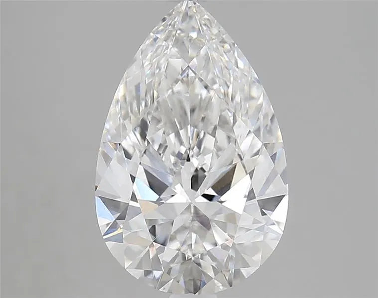 3.50ct Pear Lab Grown Diamond (Colour E, Clarity VS1, IGI Certified)