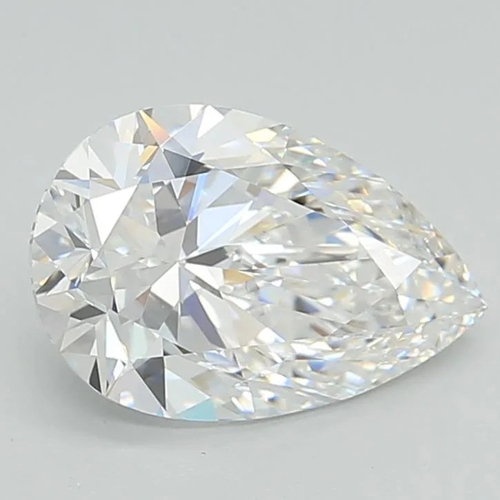 3.50ct Pear Lab Grown Diamond (Colour E, Clarity VVS1, GIA Certified)