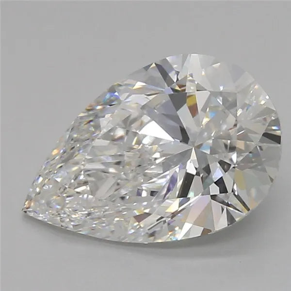 3.50ct Pear Lab Grown Diamond (Colour E, Clarity VVS1, IGI Certified)