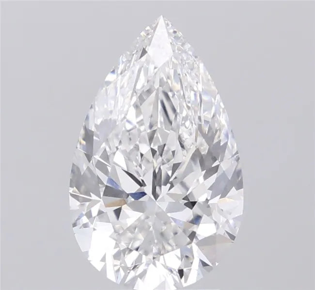 3.50ct Pear Lab Grown Diamond (Colour F, Clarity VS1, IGI Certified)