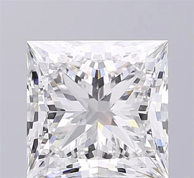 3.50ct Princess Lab Grown Diamond (Colour E, Clarity VS1, IGI Certified)