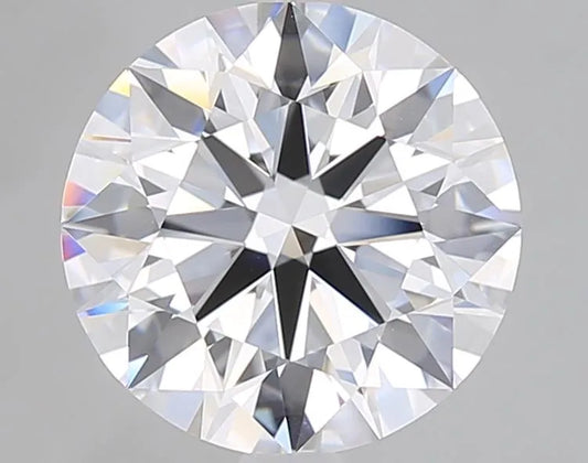 3.50ct Round Lab Grown Diamond (Colour D, Clarity IF, Cut ID, IGI Certified)