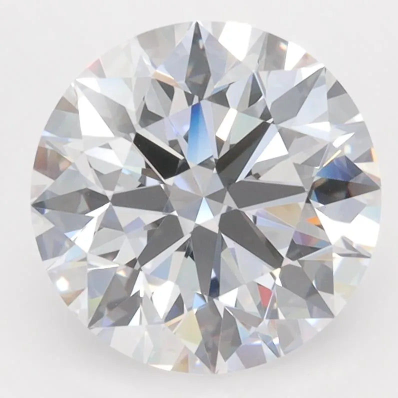 3.50ct Round Lab Grown Diamond (Colour D, Clarity VVS1, Cut EX, GIA Certified)