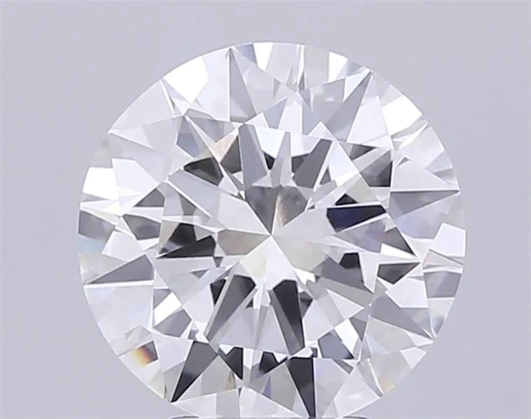 3.50ct Round Lab Grown Diamond (Colour E, Clarity SI1, Cut EX, IGI Certified)