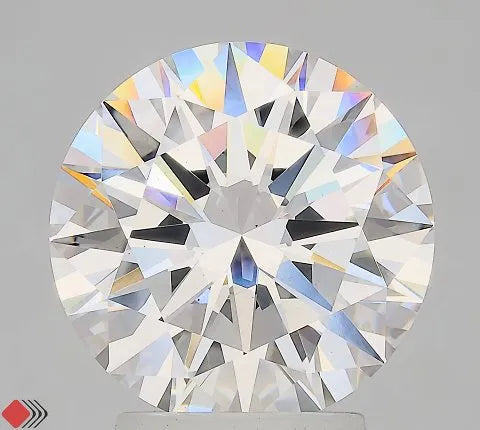 3.50ct Round Lab Grown Diamond (Colour F, Clarity VS1, Cut EX, IGI Certified)