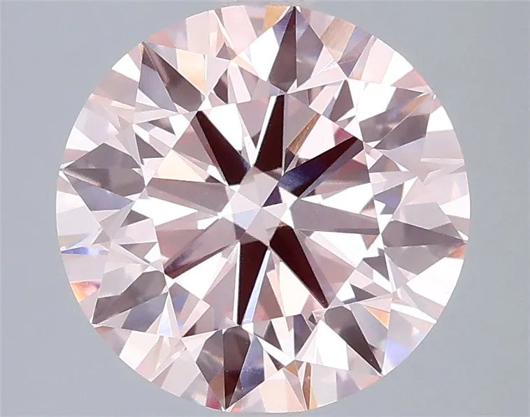 3.50ct Round Lab Grown Diamond (Colour Fancy Intense Pink, Clarity VS1, Cut EX, IGI Certified)