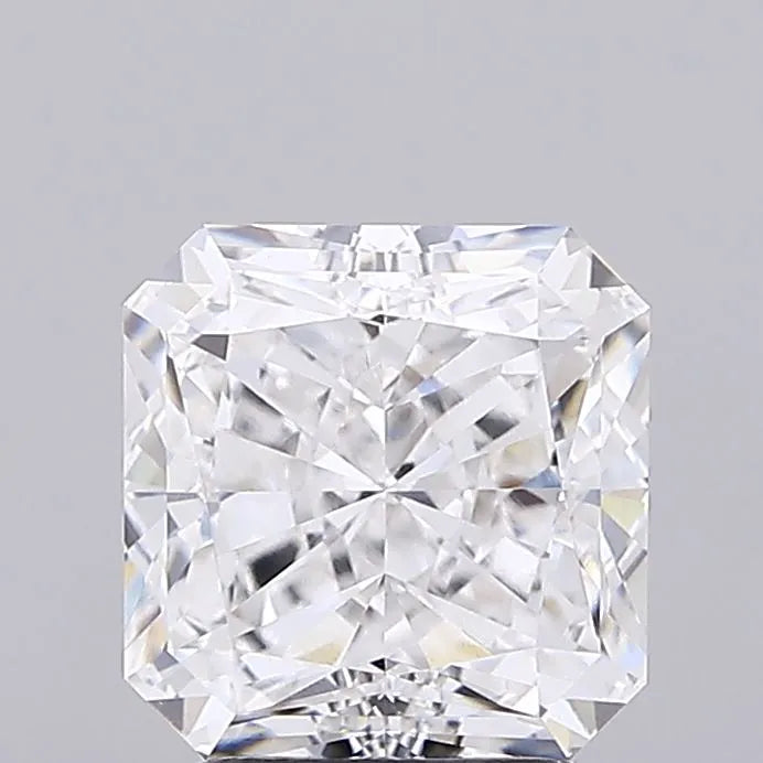 3.50ct Square radiant Lab Grown Diamond (Colour E, Clarity VVS1, IGI Certified)