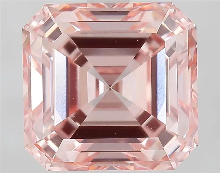 3.51ct Asscher Lab Grown Diamond (Colour Fancy Intense Pink, Clarity VVS2, IGI Certified)