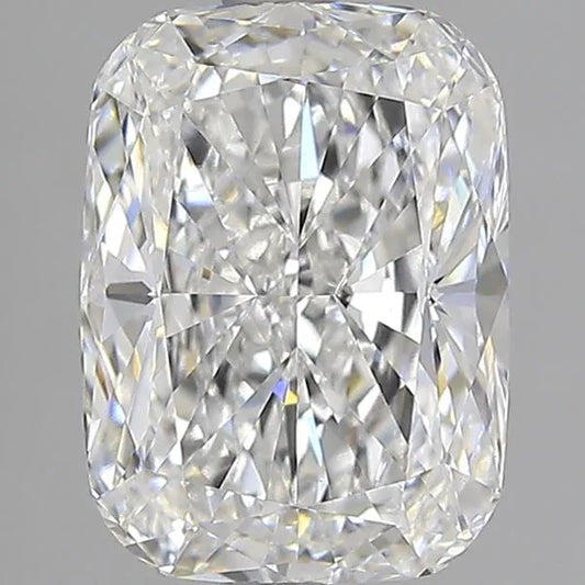 3.51ct Cushion modified Lab Grown Diamond (Colour E, Clarity VVS2, IGI Certified)