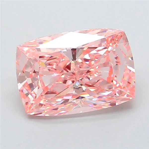 3.51ct Cushion modified Lab Grown Diamond (Colour Fancy Vivid Pink, Clarity VVS2, IGI Certified)