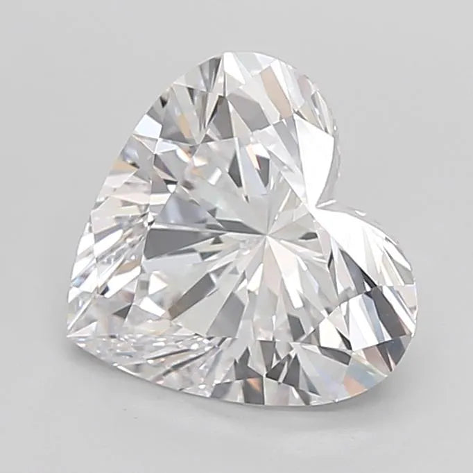 3.51ct Heart Lab Grown Diamond (Colour D, Clarity IF, Cut EX, GIA Certified)