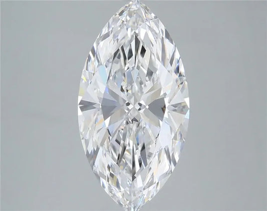 3.51ct Marquise Lab Grown Diamond (Colour D, Clarity VVS2, IGI Certified)