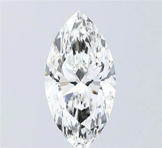 3.51ct Marquise Lab Grown Diamond (Colour F, Clarity VVS2, IGI Certified)