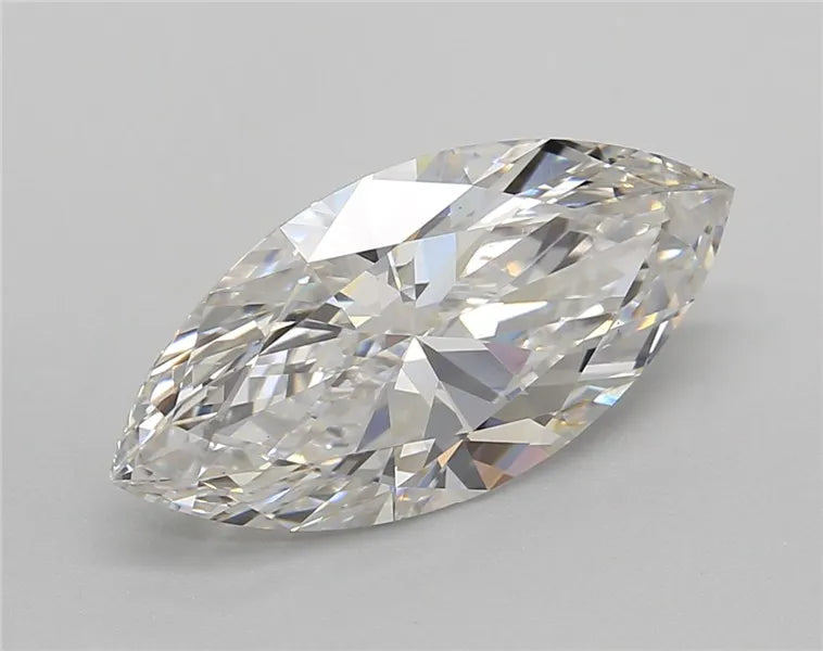 3.51ct Marquise Lab Grown Diamond (Colour G, Clarity VS1, Cut EX, IGI Certified)