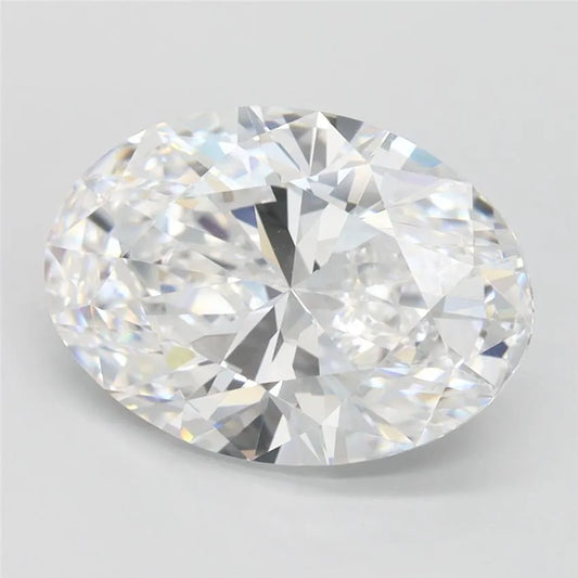 3.51ct Oval Lab Grown Diamond (Colour D, Clarity VVS1, IGI Certified)