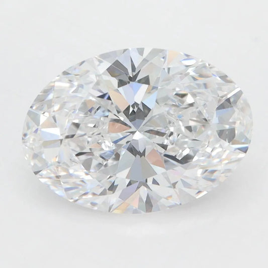 3.51ct Oval Lab Grown Diamond (Colour D, Clarity VVS2, GIA Certified)
