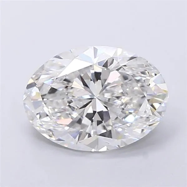 3.51ct Oval Lab Grown Diamond (Colour E, Clarity VS2, IGI Certified)