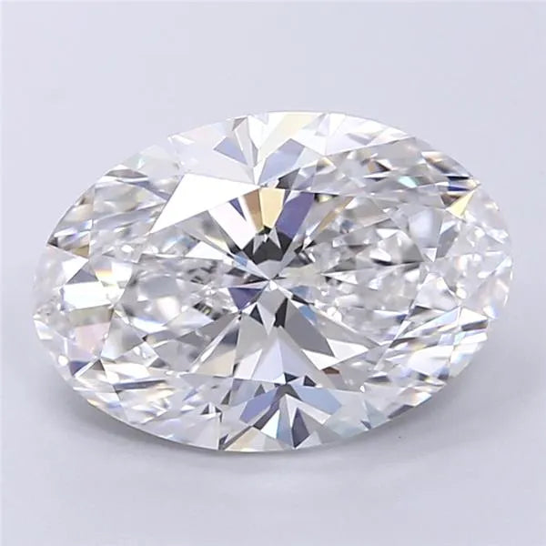 3.51ct Oval Lab Grown Diamond (Colour E, Clarity VVS2, GIA Certified)