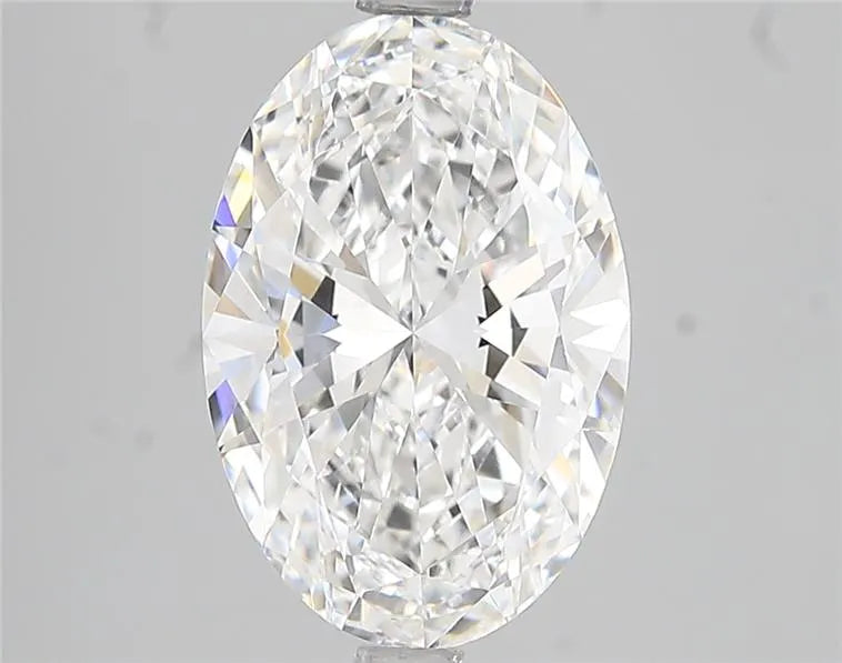3.51ct Oval Lab Grown Diamond (Colour E, Clarity VVS2, IGI Certified)