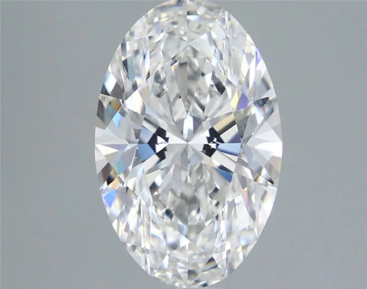 3.51ct Oval Lab Grown Diamond (Colour F, Clarity VVS2, IGI Certified)