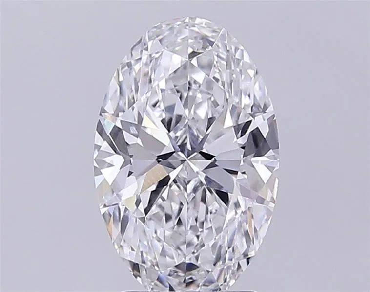 3.51ct Oval Lab Grown Diamond (Colour F, Clarity VVS2, IGI Certified)