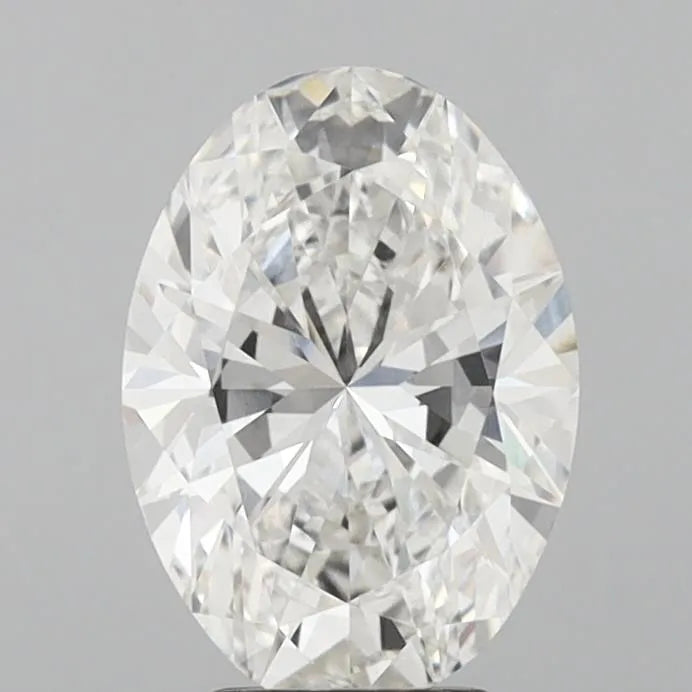 3.51ct Oval Lab Grown Diamond (Colour F, Clarity VVS2, IGI Certified)