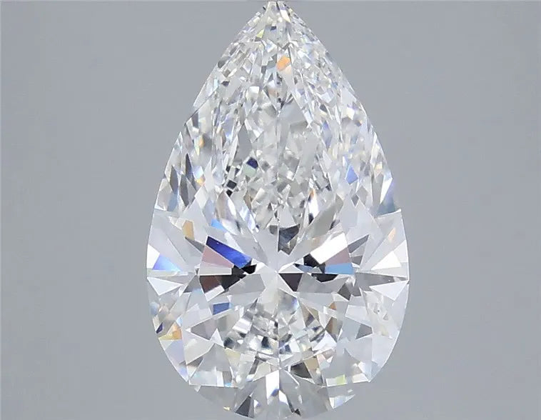 3.51ct Pear Lab Grown Diamond (Colour E, Clarity VVS1, IGI Certified)