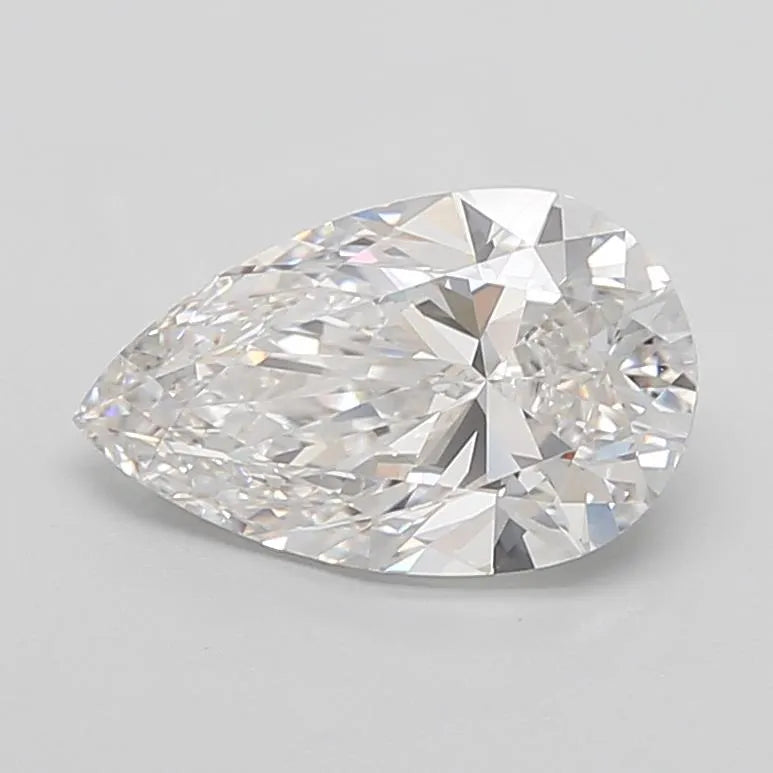3.51ct Pear Lab Grown Diamond (Colour F, Clarity VVS2, IGI Certified)