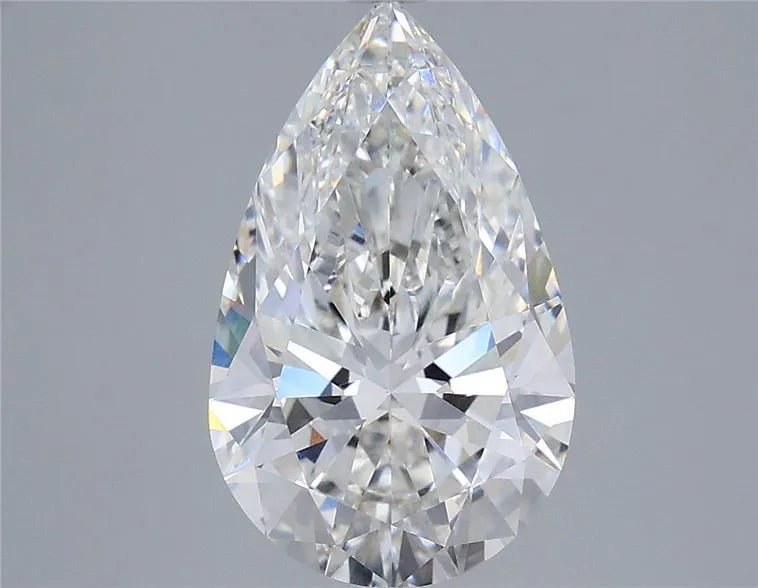 3.51ct Pear Lab Grown Diamond (Colour F, Clarity VVS2, IGI Certified)