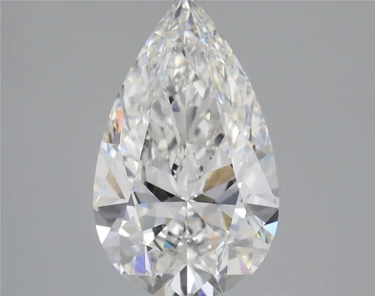 3.51ct Pear Lab Grown Diamond (Colour F, Clarity VVS2, IGI Certified)