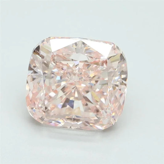 3.52ct Cushion brilliant Lab Grown Diamond (Colour Fancy Intense Pink, Clarity VS1, IGI Certified)