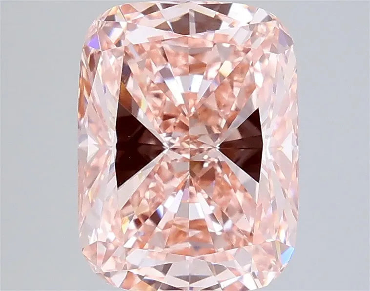 3.52ct Cushion modified Lab Grown Diamond (Colour Fancy Vivid Pink, Clarity VVS2, IGI Certified)