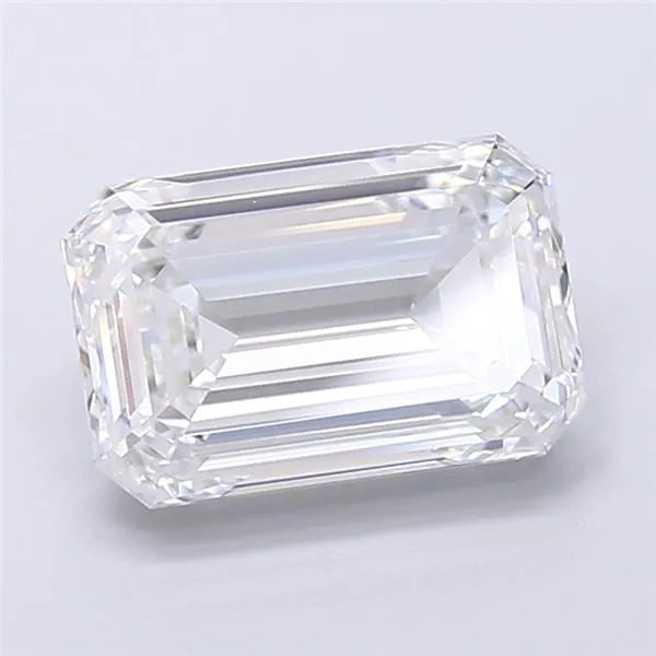 3.52ct Emerald Lab Grown Diamond (Colour D, Clarity VVS2, IGI Certified)