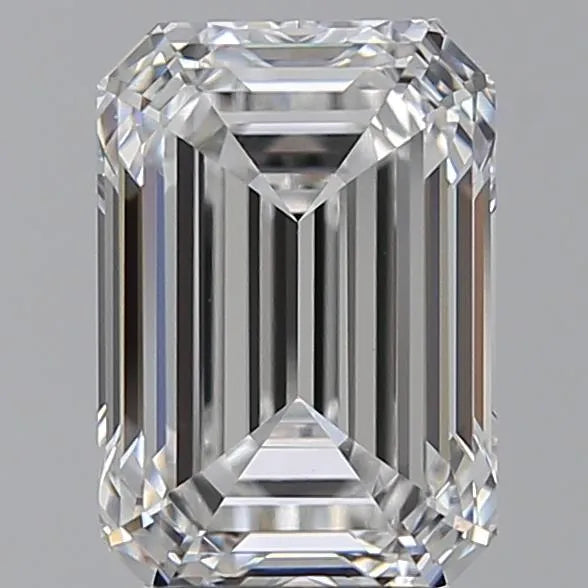 3.52ct Emerald Lab Grown Diamond (Colour D, Clarity VVS2, IGI Certified)
