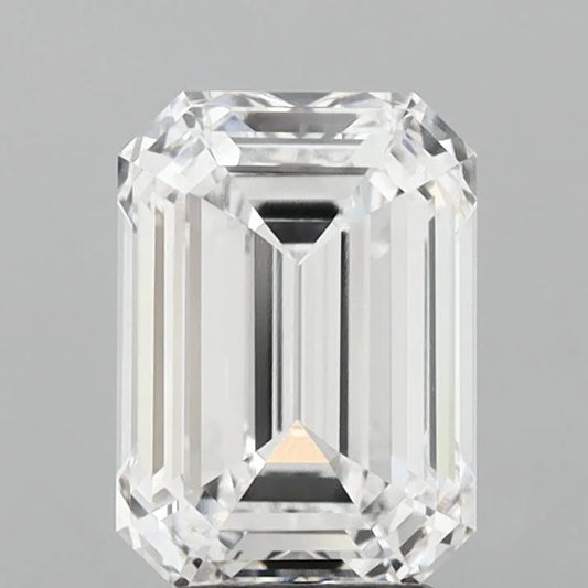 3.52ct Emerald Lab Grown Diamond (Colour E, Clarity IF, IGI Certified)