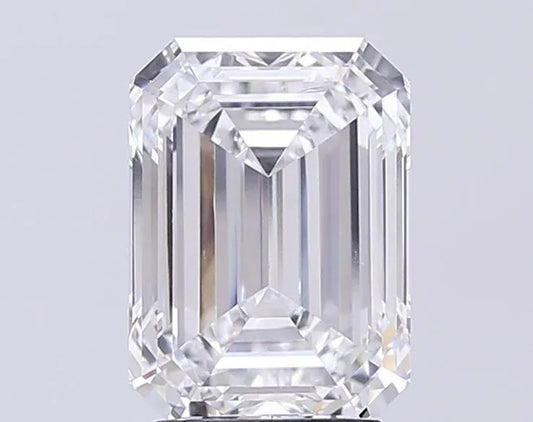 3.52ct Emerald Lab Grown Diamond (Colour E, Clarity VVS1, IGI Certified)