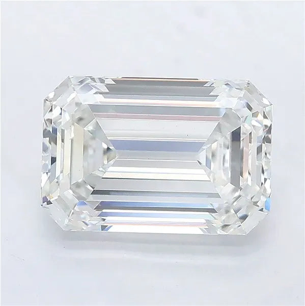 3.52ct Emerald Lab Grown Diamond (Colour F, Clarity VVS2, IGI Certified)