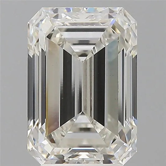 3.52ct Emerald Lab Grown Diamond (Colour G, Clarity VS2, IGI Certified)