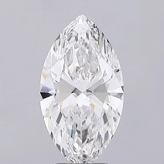 3.52ct Marquise Lab Grown Diamond (Colour E, Clarity VVS1, IGI Certified)