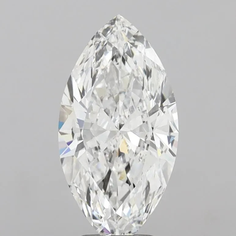 3.52ct Marquise Lab Grown Diamond (Colour E, Clarity VVS2, IGI Certified)